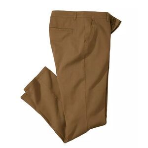 Atlas For Men Mens Plain Chinos / Light Brown
